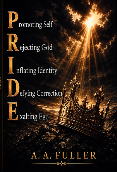 Cover of P.R.I.D.E. — Promoting Self. Rejecting God. Inflating Identity. Defying Correction. Exalting Ego.